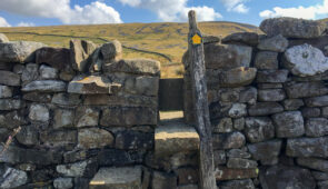 Stile on the Pennine Way