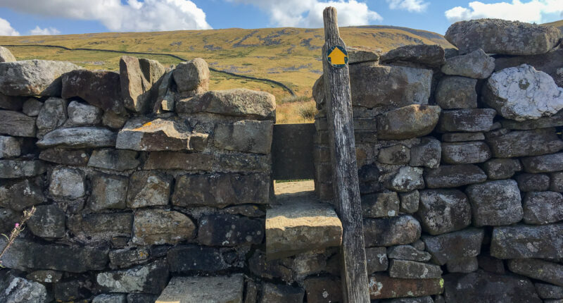 Stile on the Pennine Way