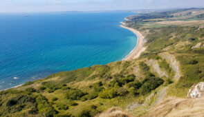 Stunning coastal views along the path