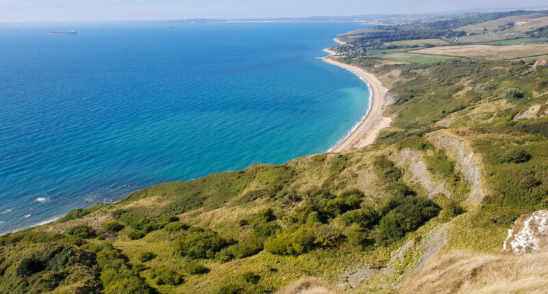 Stunning coastal views along the path