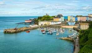 Tenby on the Pembrokeshire Coastal Path