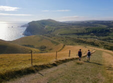 Walkers on the South West Coast Path