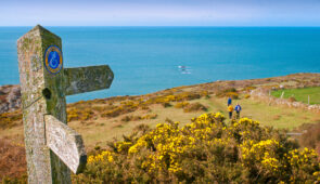 Pembrokeshire Coast Path signpost