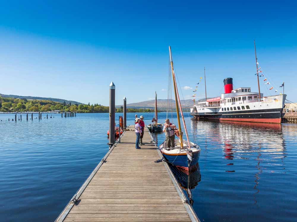 3. Maid of the Loch, by Loch Lomond, at Balloch Pier