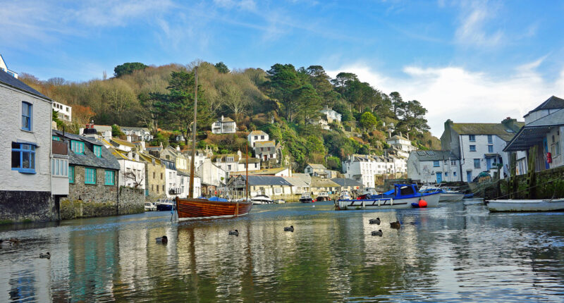Polperro in south Cornwall