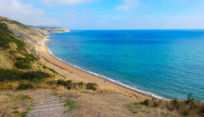 Stunning coastal scenery on the South West Coast Path