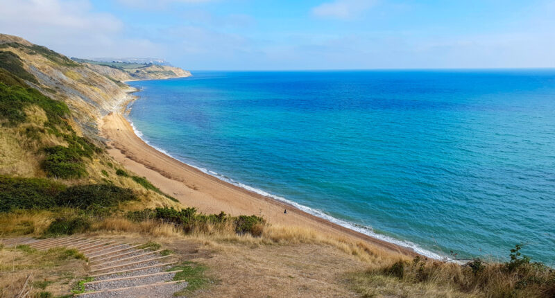 Stunning coastal scenery on the South West Coast Path