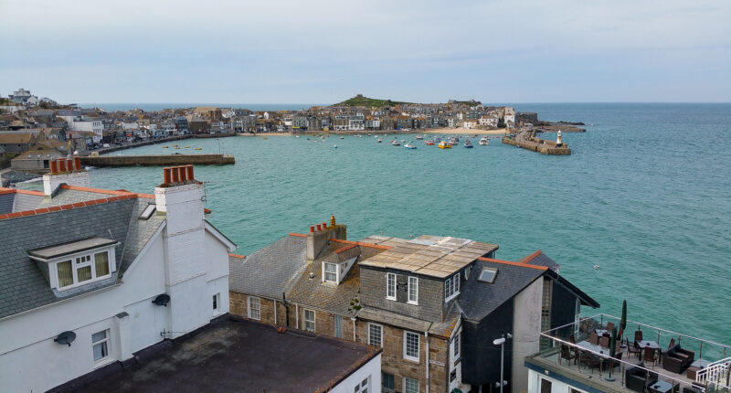 View over St Ives