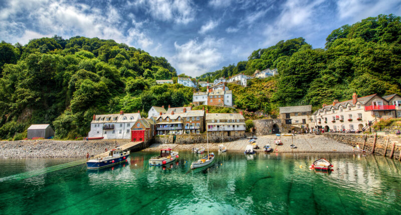 Clovelly on the South West Coast Path