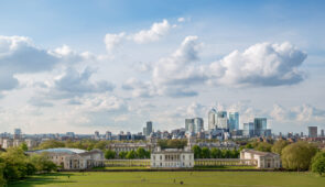 Greenwich Park near the Thames Path