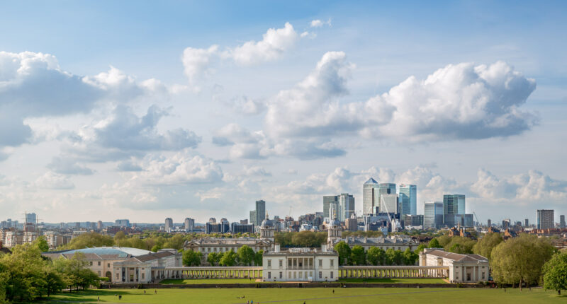 Greenwich Park near the Thames Path