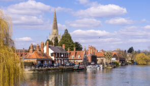 The town of Abingdon-on-Thames