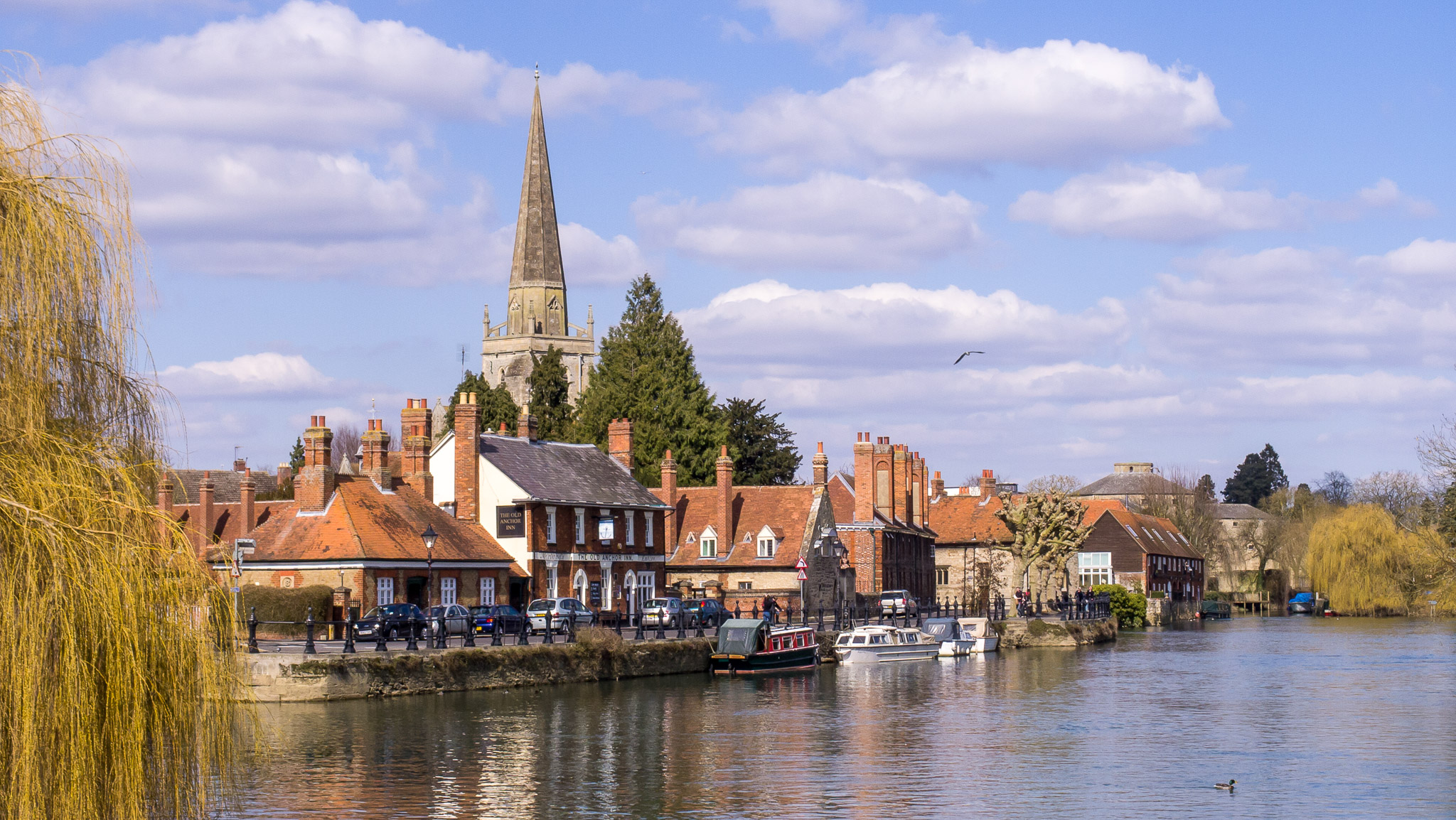 The town of Abingdon-on-Thames