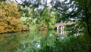 Sonning Bridge on the Thames Path