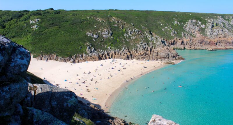 Porthcurno Beach