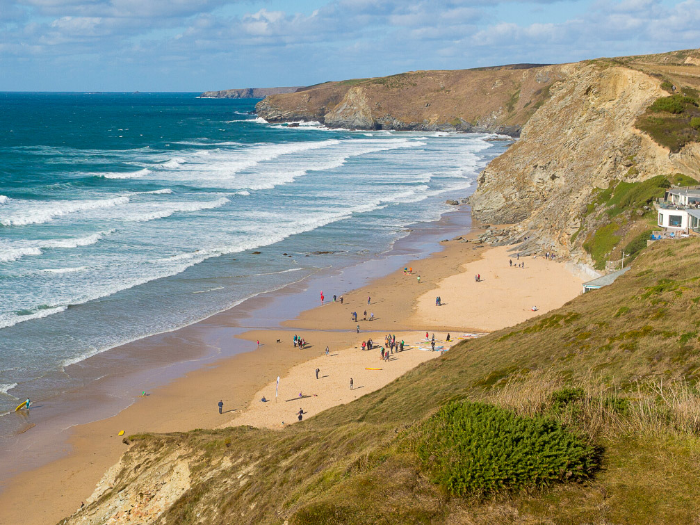 Watergate Bay near Newquay