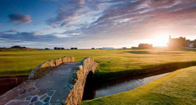 18th Fairway of the Old Course at St Andrews