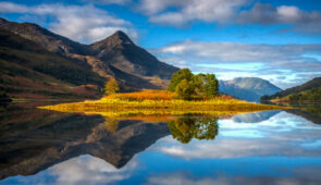 Reflection on Loch Lomond