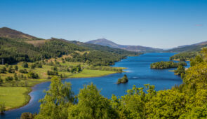 TThe Queen's View in Highland Perthshire