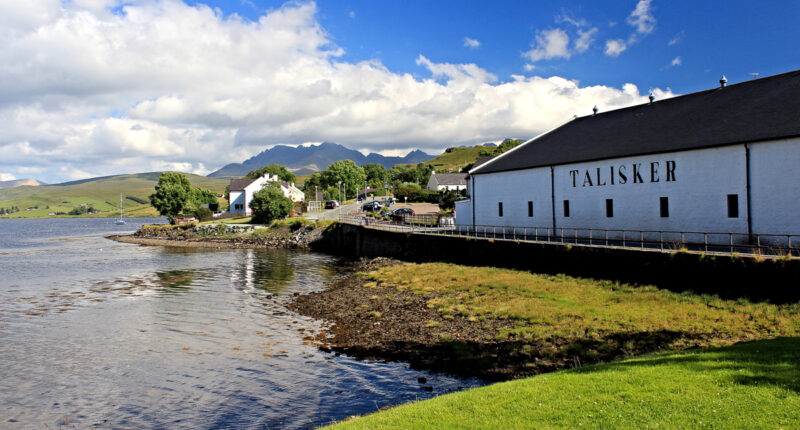 Talisker Whisky Distillery, Skye