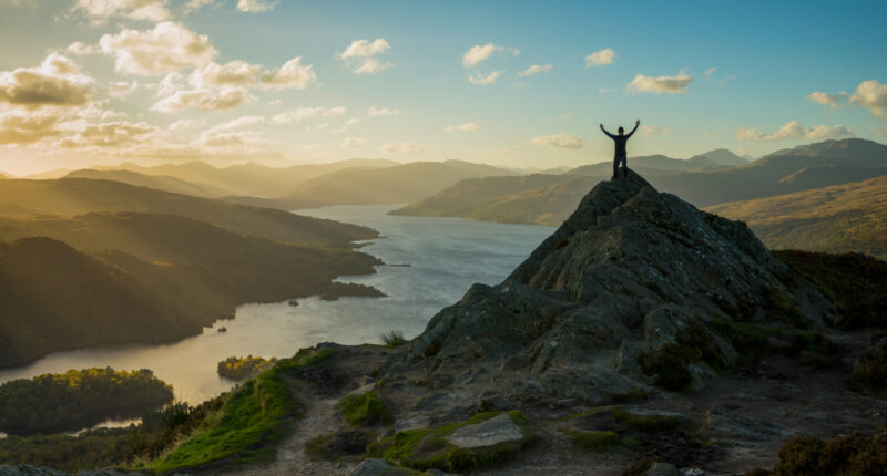 Ben A-an in Loch Lomond and the Trossachs National Park