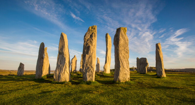 The Callanish Standing Stones on the Isle of Lewis