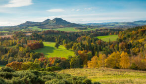 Scott's view over the valley of the River Tweed