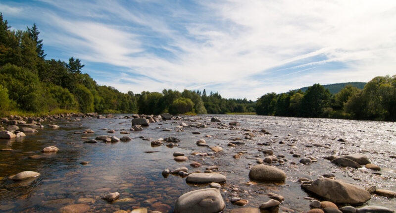 The River Spey near Aberlour