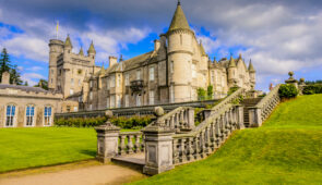 Balmoral Castle and gardens