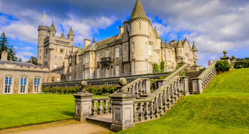 Balmoral Castle and gardens