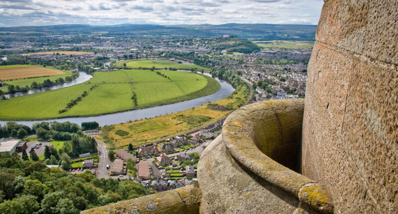 View of Stirling from the Wallace Monument