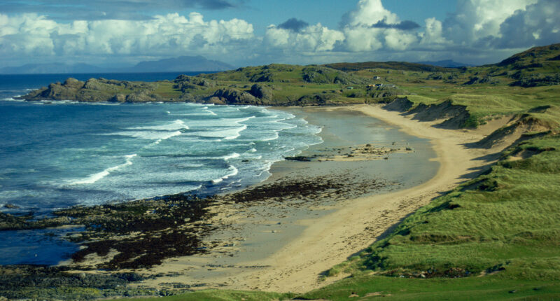 A beach on the Isle of Coll