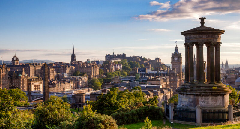 Edinburgh viewed from Calton Hill