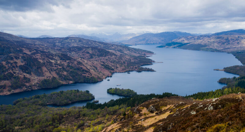 Loch Katrine from Ben A'an