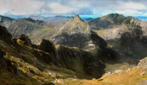 Panorama from Goatfell, Isle of Arran