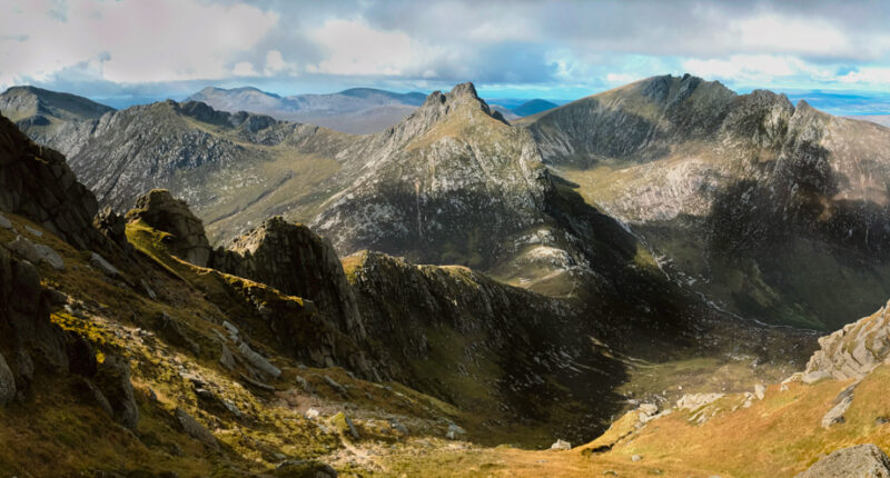 Panorama from Goatfell, Isle of Arran