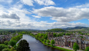 River Ness running through Inverness