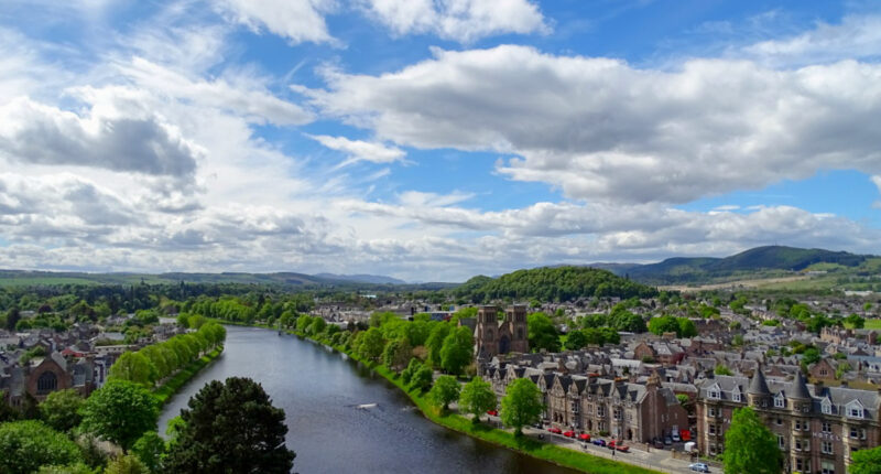 River Ness running through Inverness