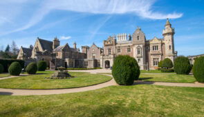 Abbotsford House, the home of Sir Walter Scott