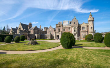 Abbotsford House, the home of Sir Walter Scott