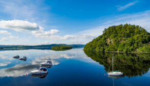 Boats on Loch Lomond