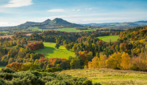 Scott's View overlooking the Valley of the River Tweed