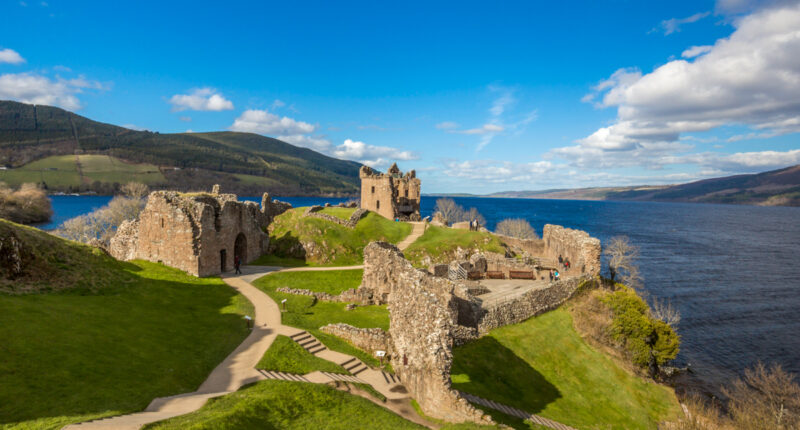 Urquhart Castle and Loch Ness