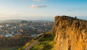 Arthur's Seat and Salisbury Crags