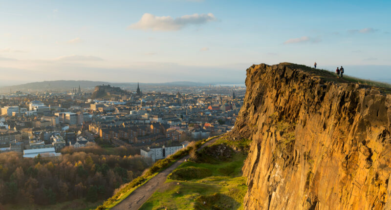 Arthur's Seat and Salisbury Crags
