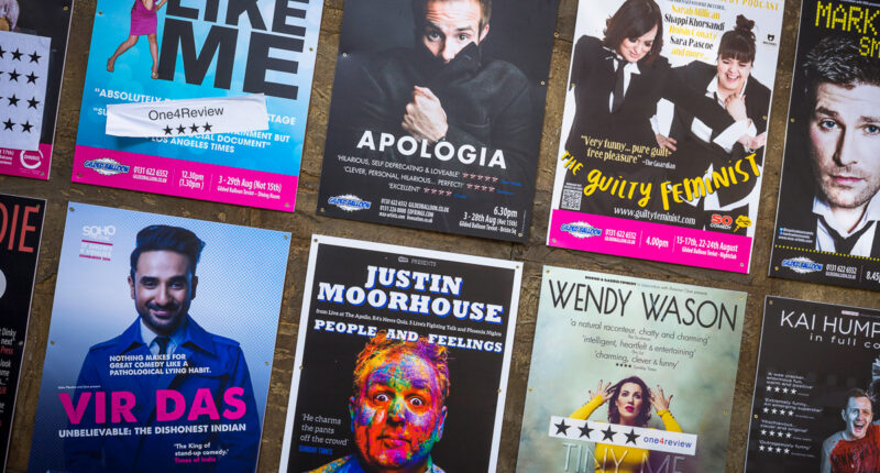 Edinburgh Fringe Festival posters