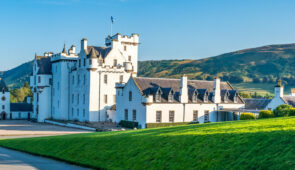 Blair Castle in Highland Perthshire