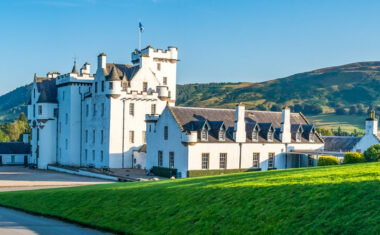 Blair Castle in Highland Perthshire