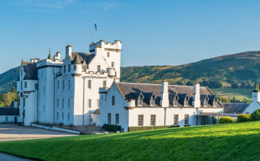 Blair Castle in Highland Perthshire