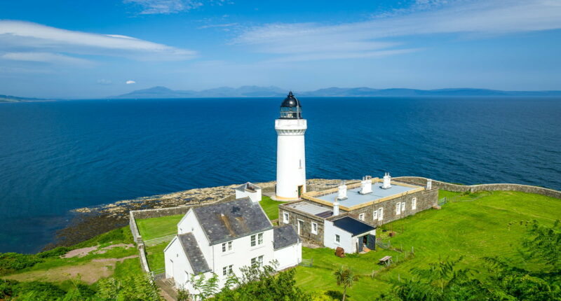 Lighthouse on Davaar Island, Kintyre